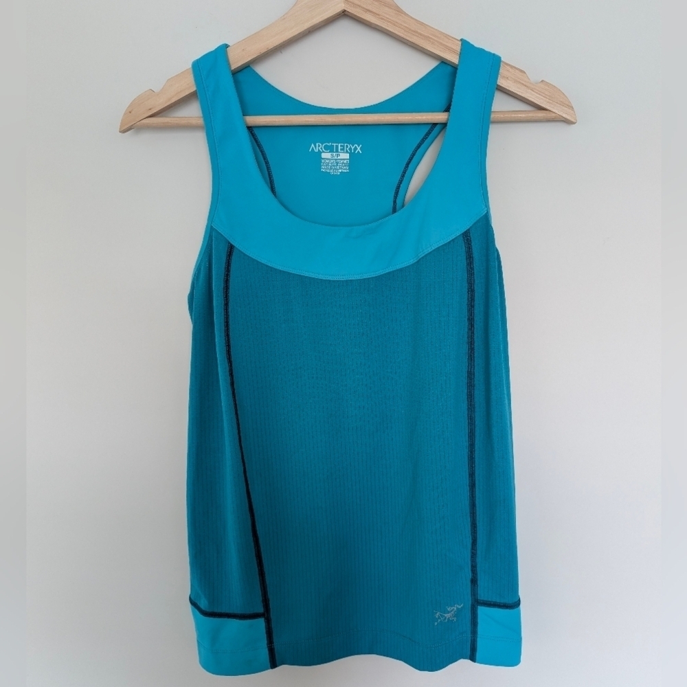 Arc'teryx Cita Women’s Activewear Top Size Small Blue Workout Running Athletic